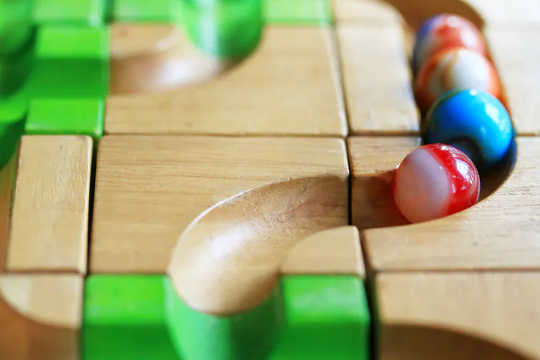 In study with preschoolers, children on average saved two of five marbles to use later on a big exciting marble run. 