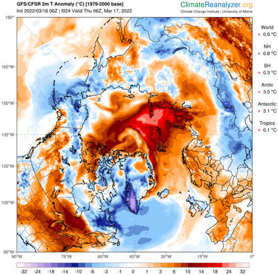 extreme heat in arctic4 3 22
